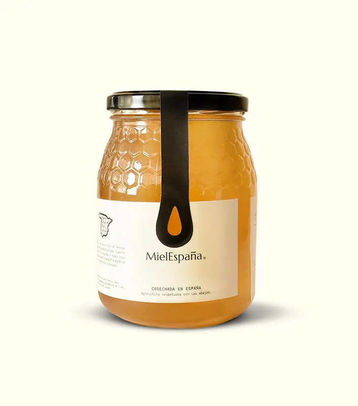 Ilustrations types of honey - Mielespaña